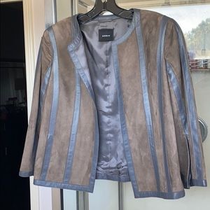 Stunning Mint Akris Gray Jacket